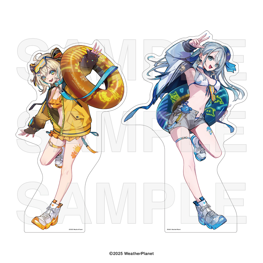 恩田灯世 ブレマイ SPINNIES A賞 エポス ミニスタンディパネル Weather Planet × E-DINER 1ST ANNIVERSARY Café 等身大パネル 天晴