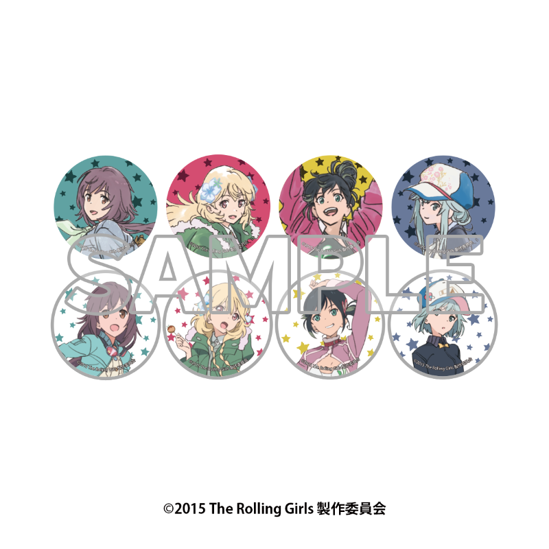缶バッジ 小坂 結季奈 立ち絵イラストVer.【EDITH ONLINE（イーディス