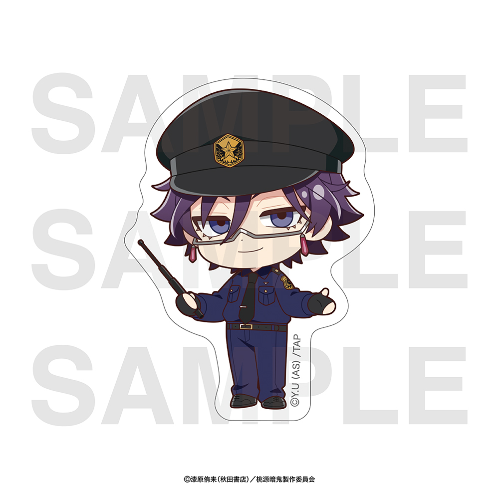 TVアニメ『桃源暗鬼』〜police〜ダイカットステッカー 桃華月詠【EDITH