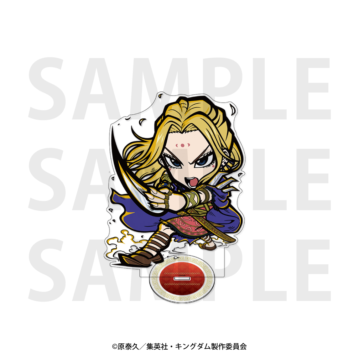 希少　キングダム　イーダイナー　ポップアップ　カフェ　アクリルスタンド　イーアニ キングダム」カフェ in E-DINER