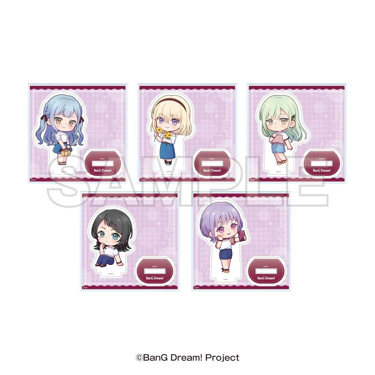 トレーディングミニキャラアクリルスタンドE【Ave Mujica/夢限大