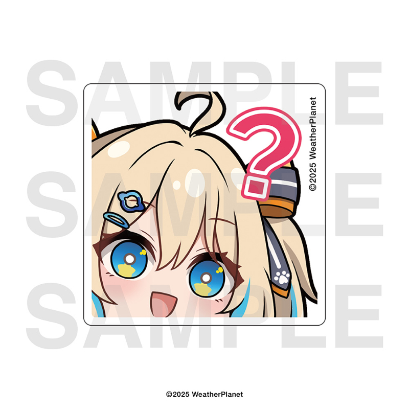 WeatherPlanet スタンプダイカットステッカーセット【EDITH ONLINE