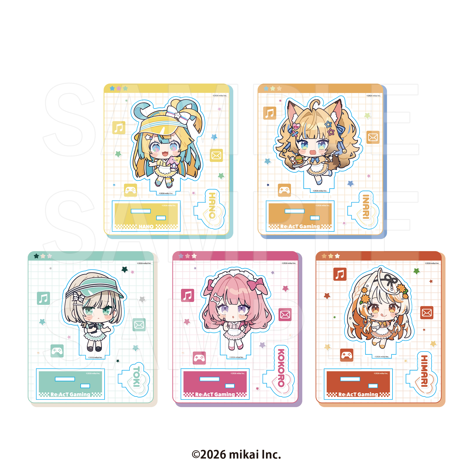 アクリルスタンド 白妙とき【EDITH ONLINE（イーディスオンライン）】