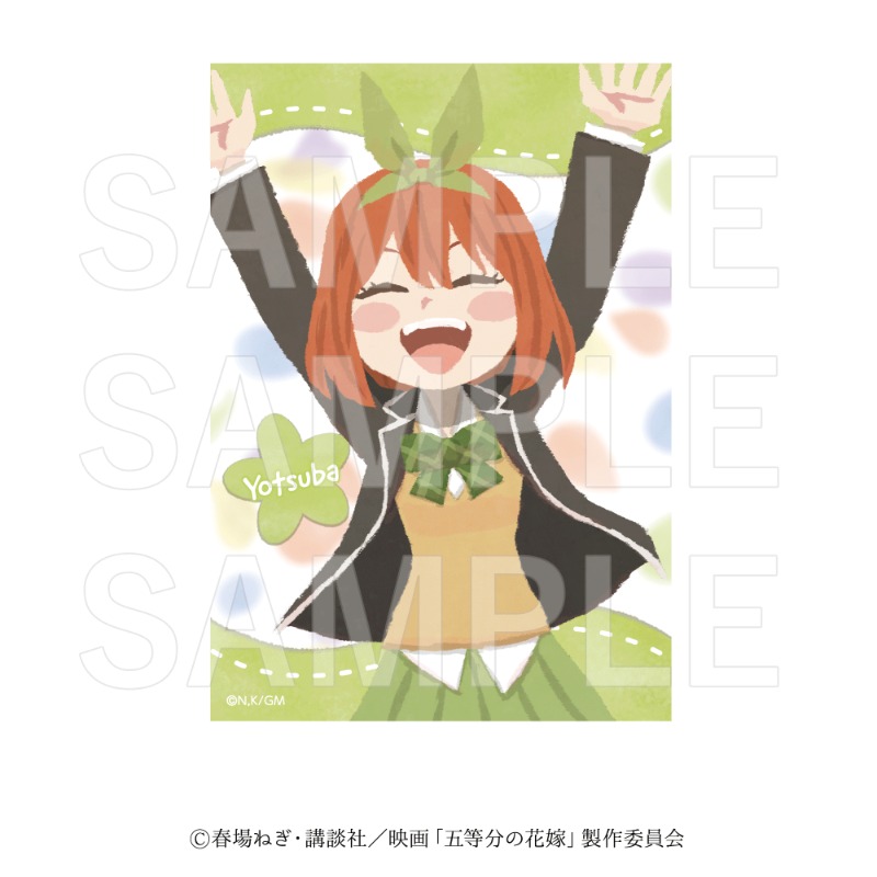 映画「五等分の花嫁」トレーディンブロマイド2枚セット(Kalita＆描き 
