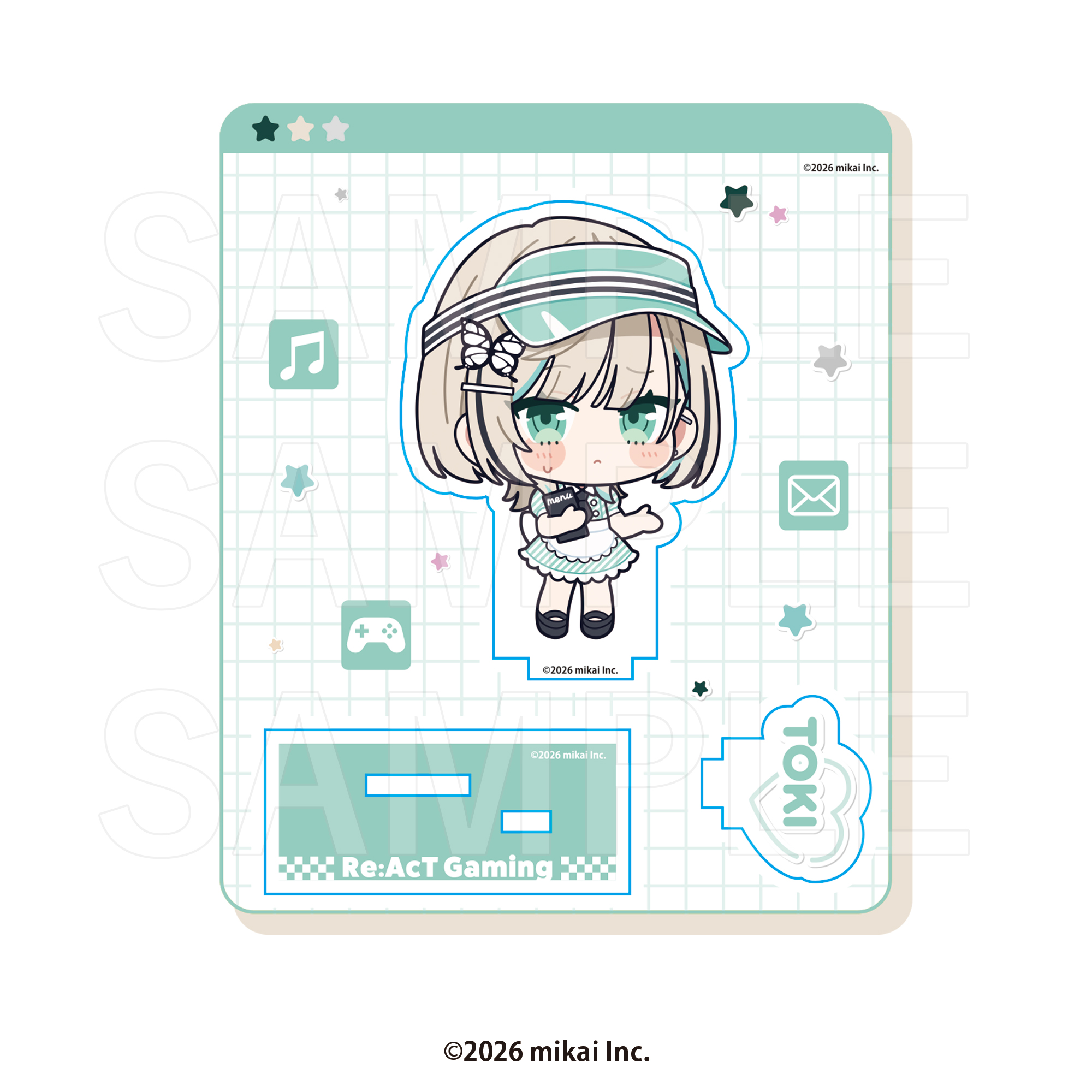 アクリルスタンド 白妙とき【EDITH ONLINE（イーディスオンライン）】