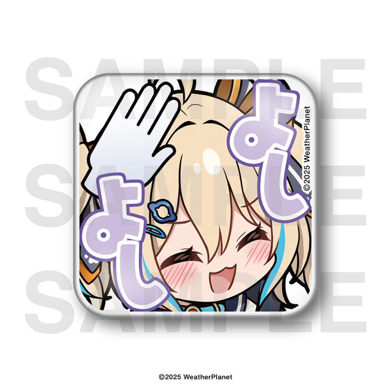 WeatherPlanet トレーディングスタンプ缶バッジ BOX【EDITH