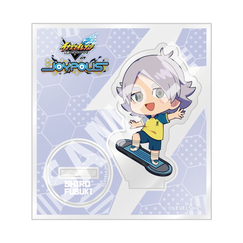 「イナズマイレブン in JOYPOLIS」　ミニキャラアクリルスタンド　BOX イナズマイレブン in JOYPOLIS」トレーディングミニキャラ
