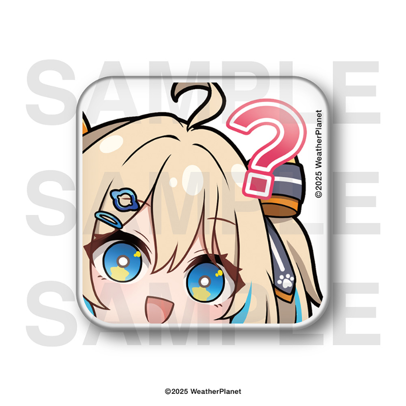 WeatherPlanet トレーディングスタンプ缶バッジ【EDITH ONLINE