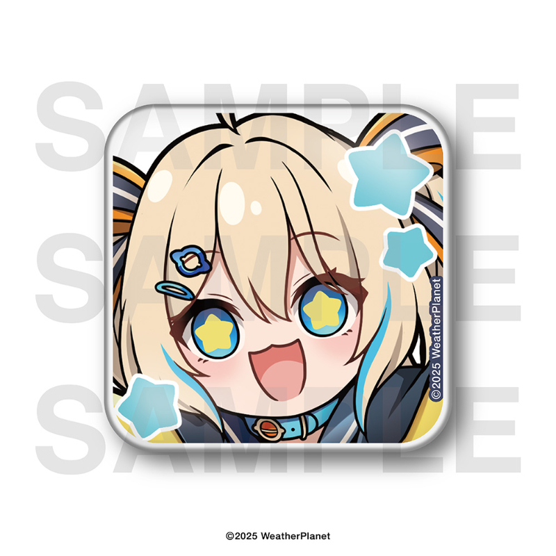 WeatherPlanet トレーディングスタンプ缶バッジ BOX【EDITH