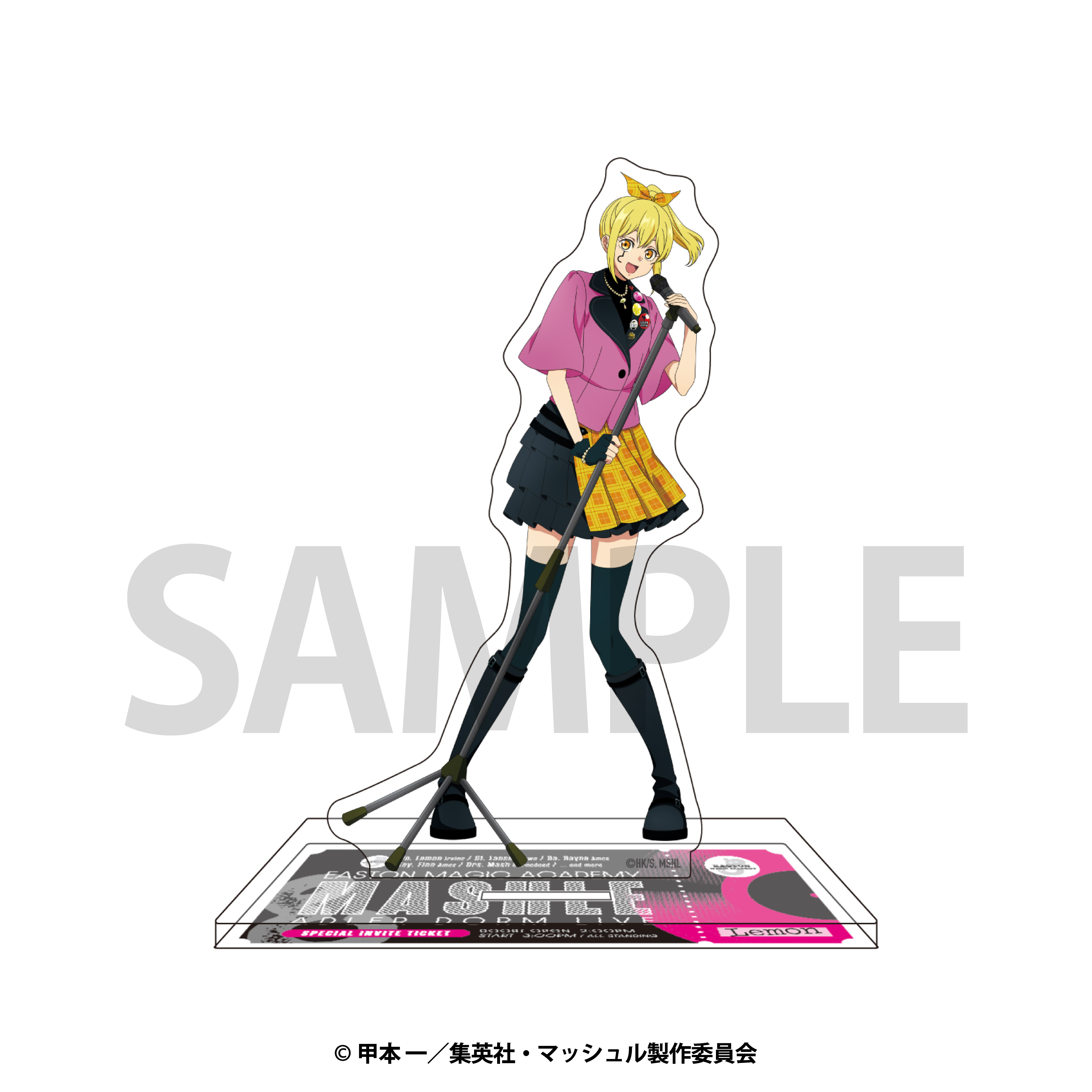 マッシュル-MASHLE- バンド風マフラータオル マーガレット・マカロン
