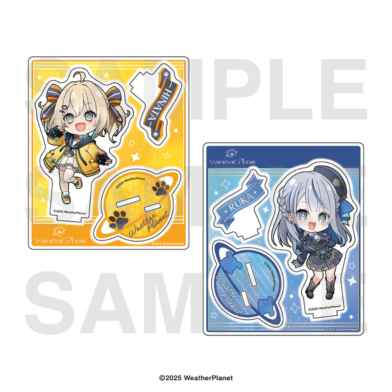 WeatherPlanet スタンプダイカットステッカーセット【EDITH