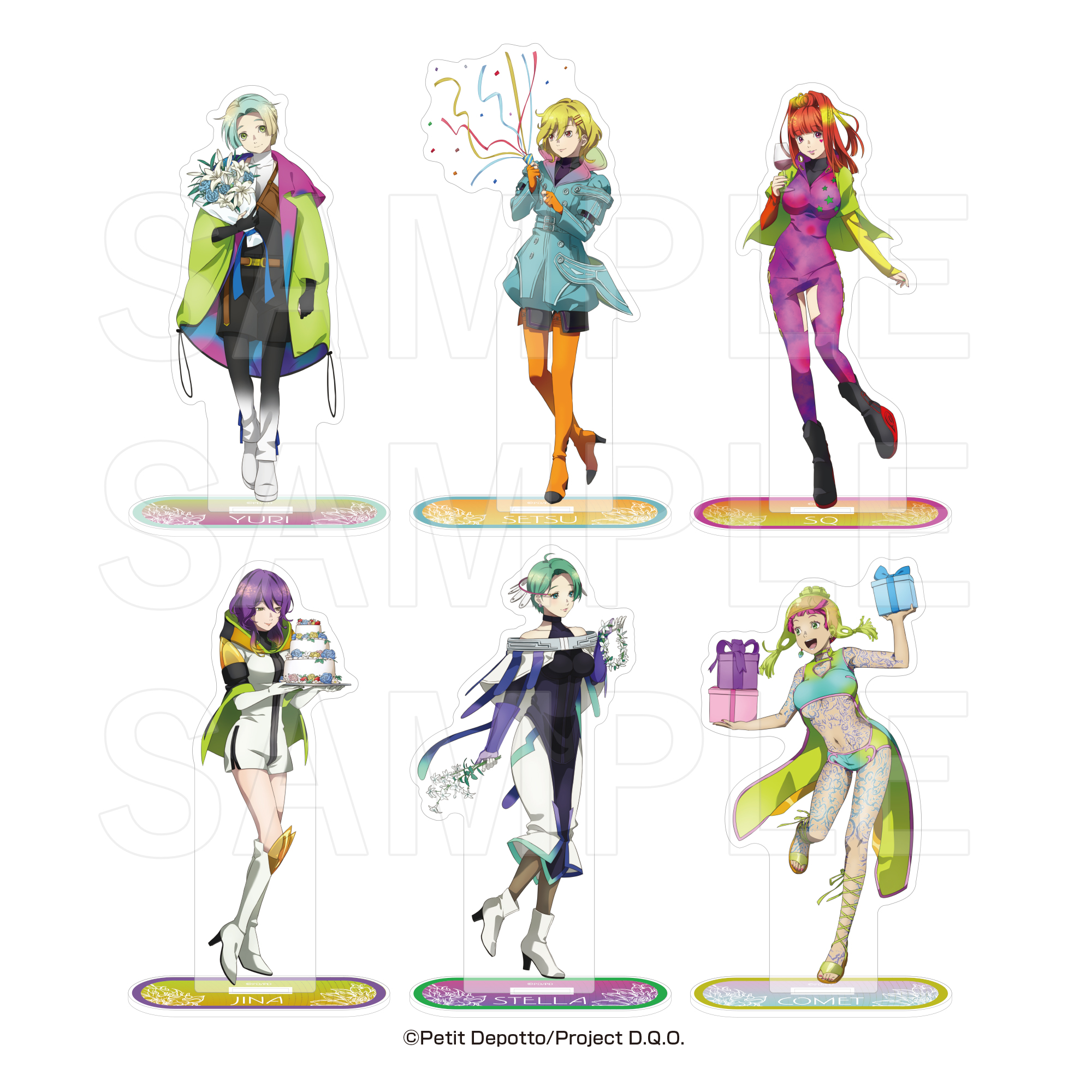 オーロラアクリルスタンド ユーリ【EDITH ONLINE（イーディス