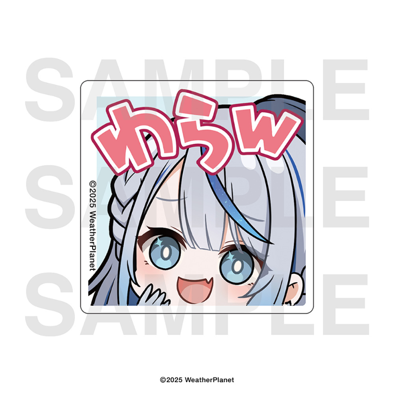WeatherPlanet スタンプダイカットステッカーセット【EDITH