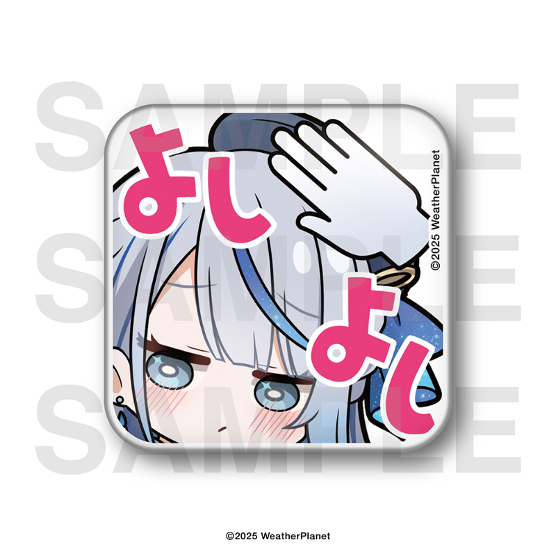 WeatherPlanet トレーディングスタンプ缶バッジ BOX【EDITH