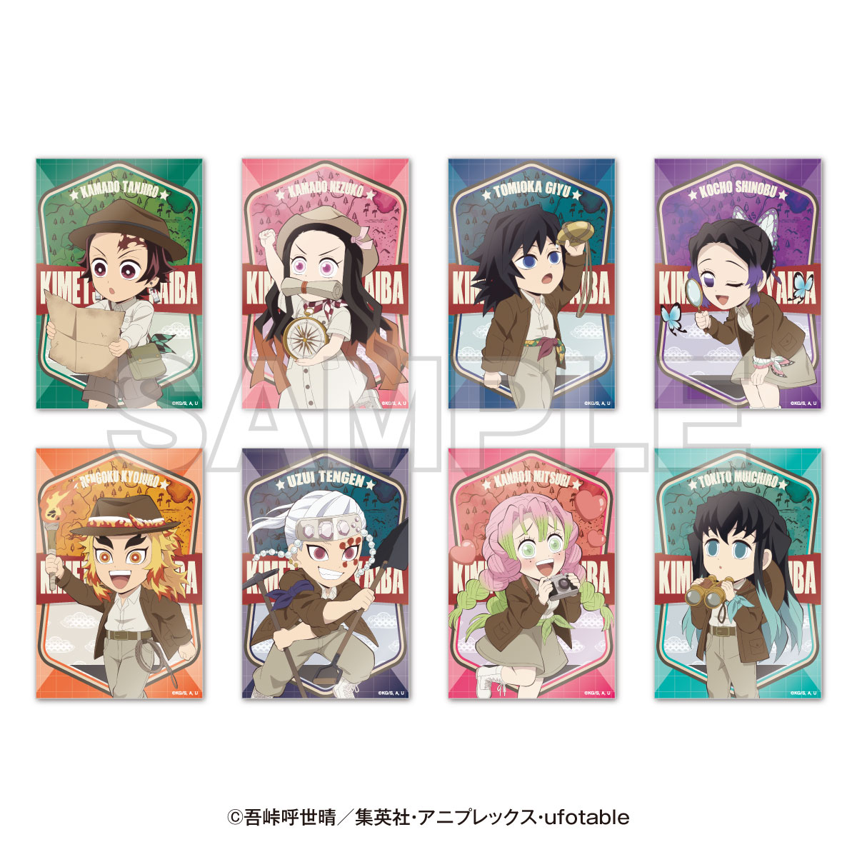 トレーディング缶バッジ　鬼滅の刃　てんぼうパーク　サンシャイン　展望台 2BOX トレーディング缶バッジ 鬼滅の刃 てんぼうパーク サンシャイン