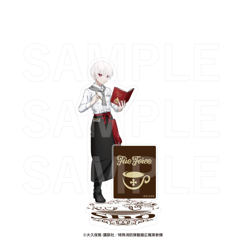 炎炎ノ消防隊 ◻︎ イーディス ビッグアクリルスタンド アーサー 受注商品_TVアニメ『炎炎ノ消防隊 参ノ章』ビッグアクリルスタンド