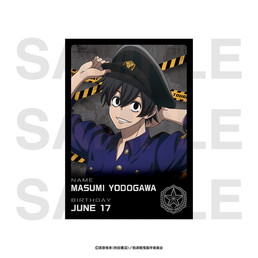 桃源暗鬼 ビジュアルカード 推しとアメ 缶バッジ コミケ SNSカード 無陀野 桃源暗鬼 ビジュアルカード 推しとアメ 缶バッジ コミケ マンガ