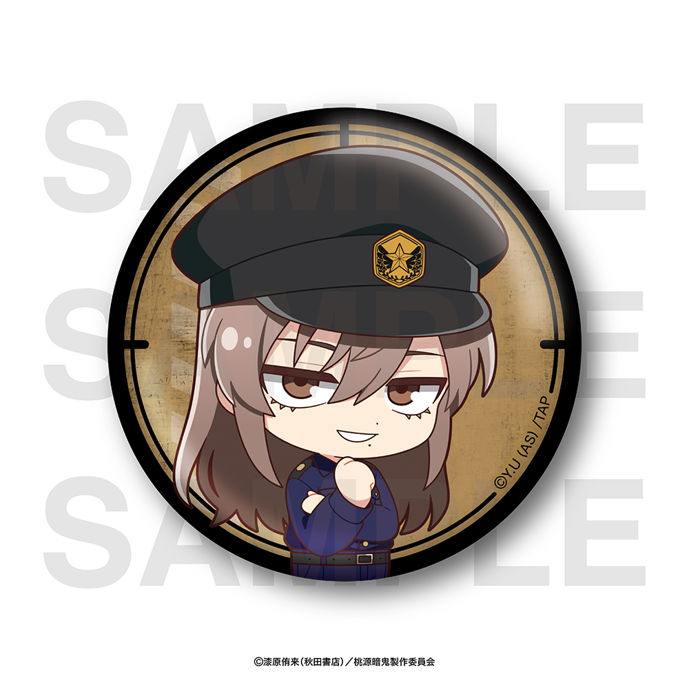 TVアニメ『桃源暗鬼』〜police〜トレーディングデフォルメ缶