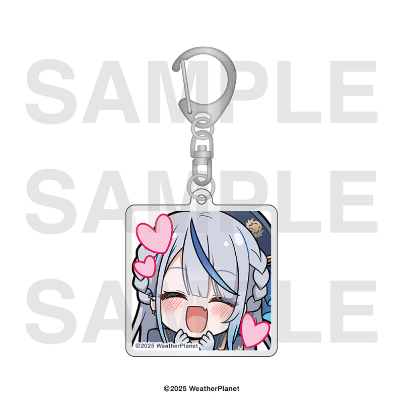 WeatherPlanet トレーディングスタンプアクリルキーホルダー