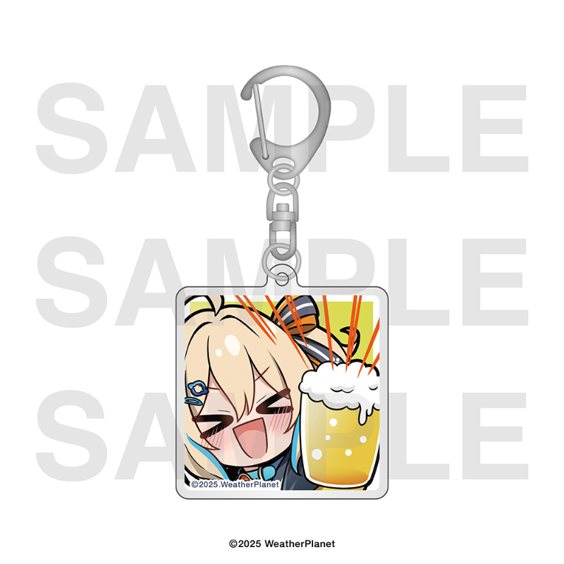 WeatherPlanet トレーディングスタンプアクリルキーホルダー BOX