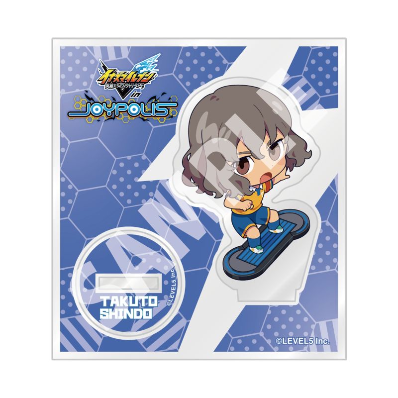 「イナズマイレブン in JOYPOLIS」　ミニキャラアクリルスタンド　BOX イナズマイレブン in JOYPOLIS」トレーディングミニキャラ