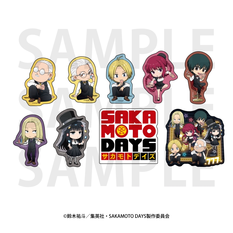 ROLL DAYS ステッカー TVアニメ『SAKAMOTO DAYS』ダイカットステッカーセット 描き起こし