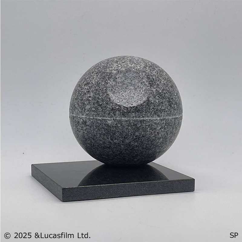 枯れ桶 究極の貧数寄 古道具 アンティーク オブジェ 桶 庵治石オブジェ ＜Death Star I＞【FUN'S PROJECT MALL】