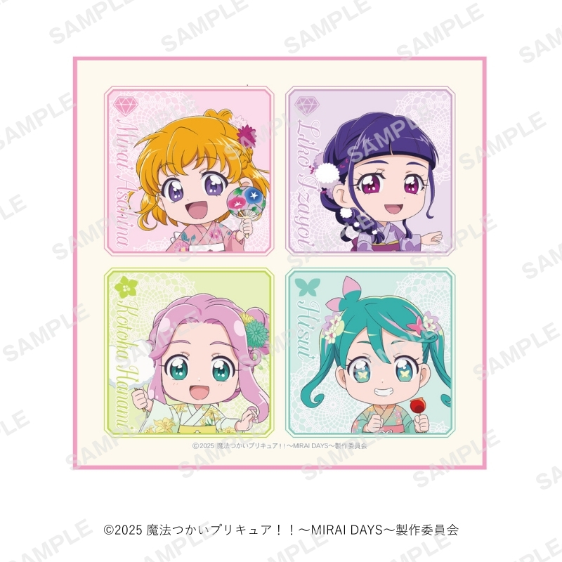 【非売品】魔法使いプリキュア！　販促パネル TVアニメ『魔法つかいプリキュア！！～MIRAI DAYS～』POP UP