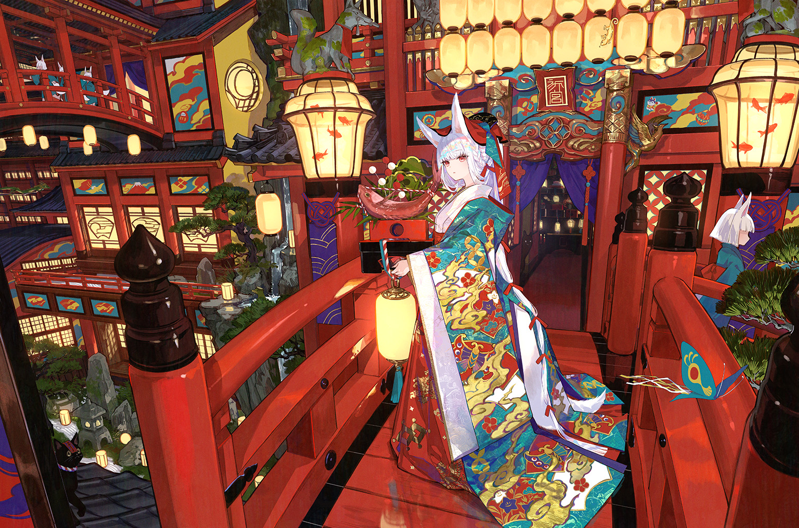 藤ちょこアクリルアート(ミラー) 「祈宮の宵」【FUN'S PROJECT MALL】
