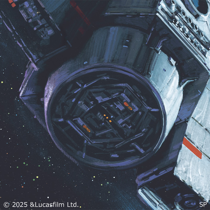 プリモアート＜ミレニアム・ファルコン＞（ハーフサイズ マット入れ