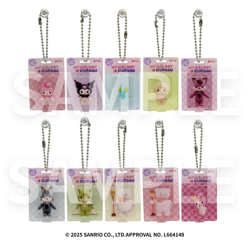 My Melody & Kuromi ブラインドブリスター風アクリルキーチェーン（全