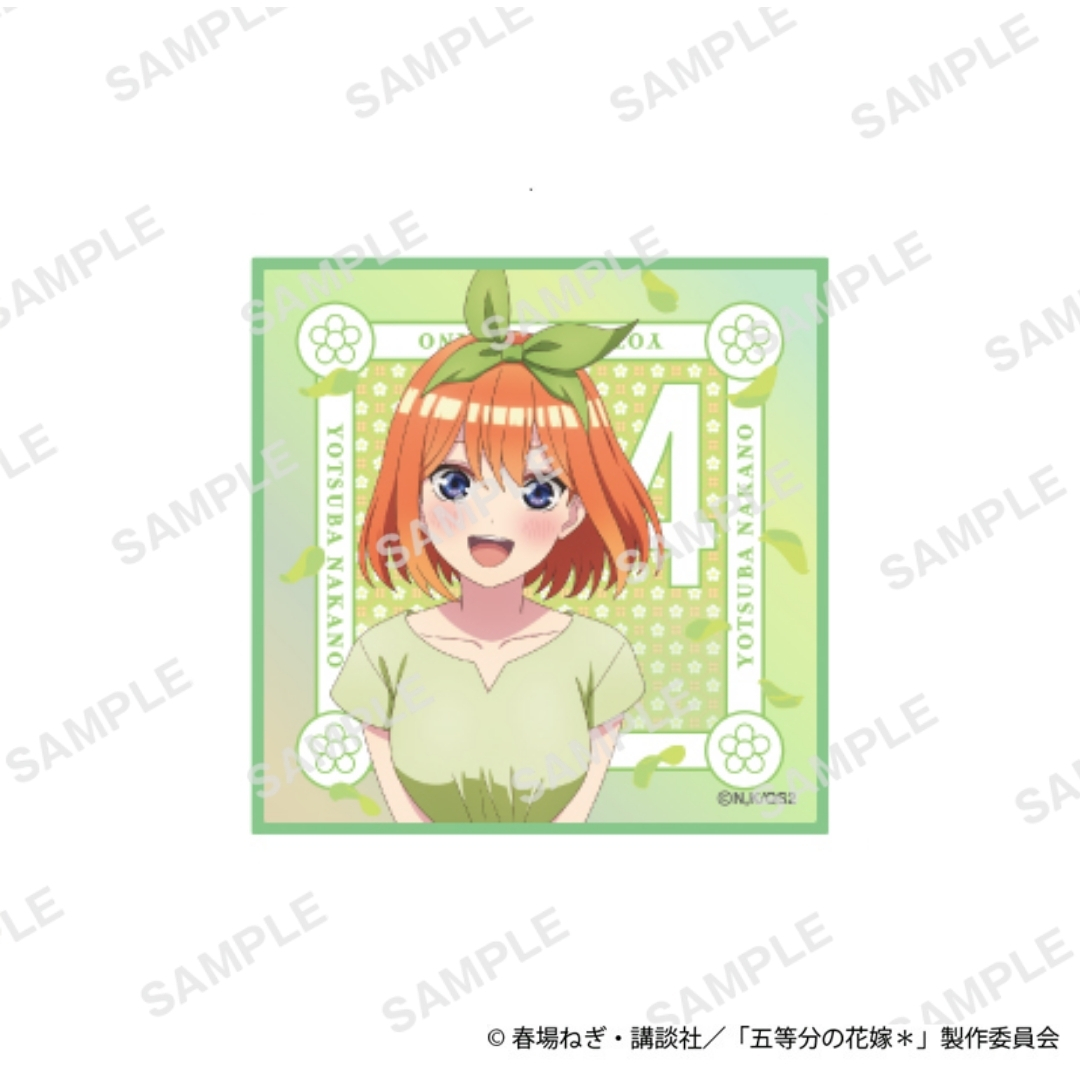 五等分の花嫁 中野四葉 タオル 五等分の花嫁* マイクロファイバータオル 中野四葉【FUN'S