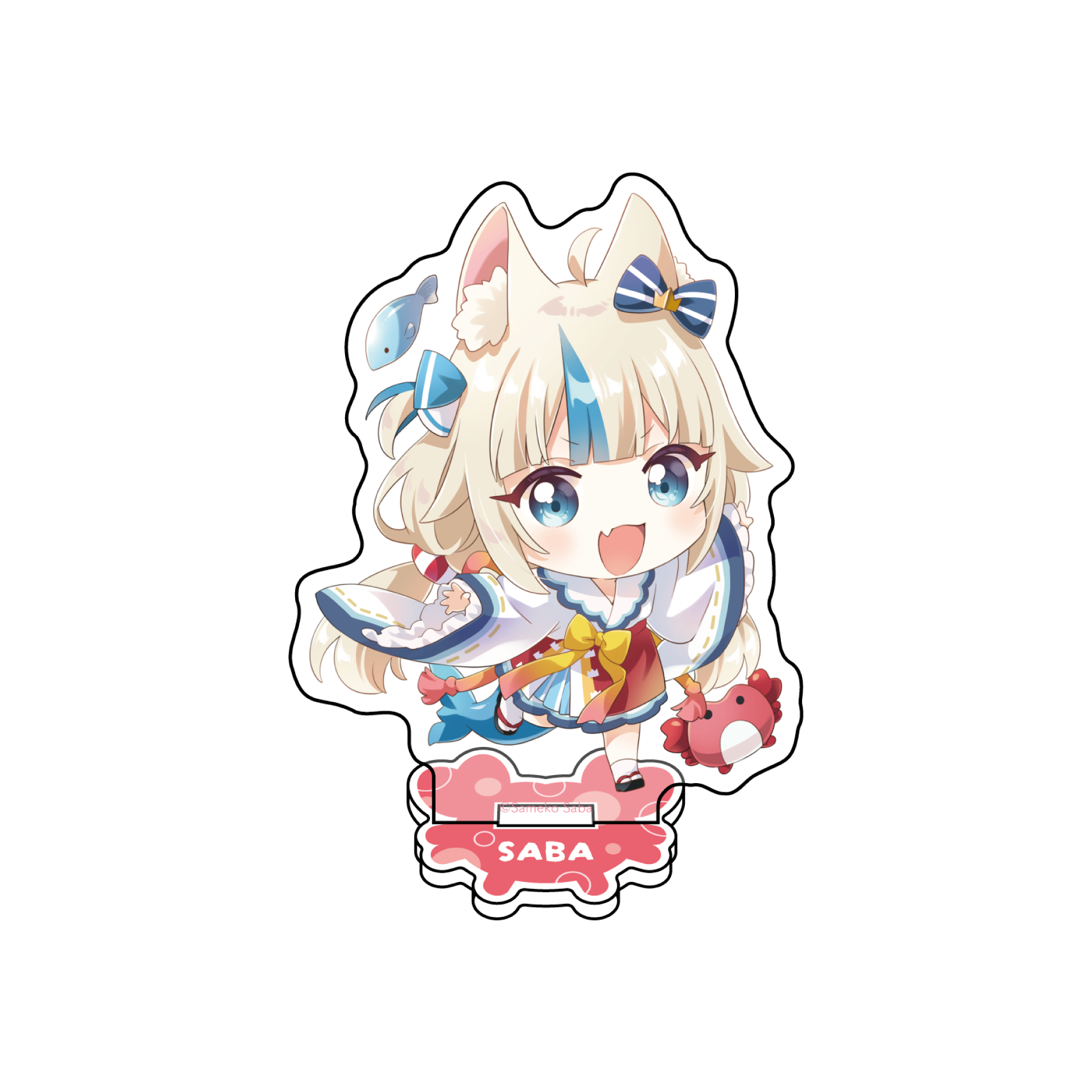 samekoSaba ミニゲーム　A賞　BIGアクリルスタンド　2種セット アクリルスタンド【FUN'S PROJECT MALL】