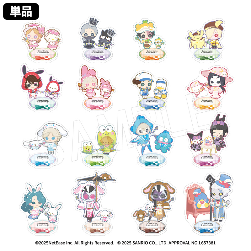 第五人格　ファミリーマート　アクリルスタンド　ハート缶バッジ　ポラショット 第五人格グッズ情報 on X: 