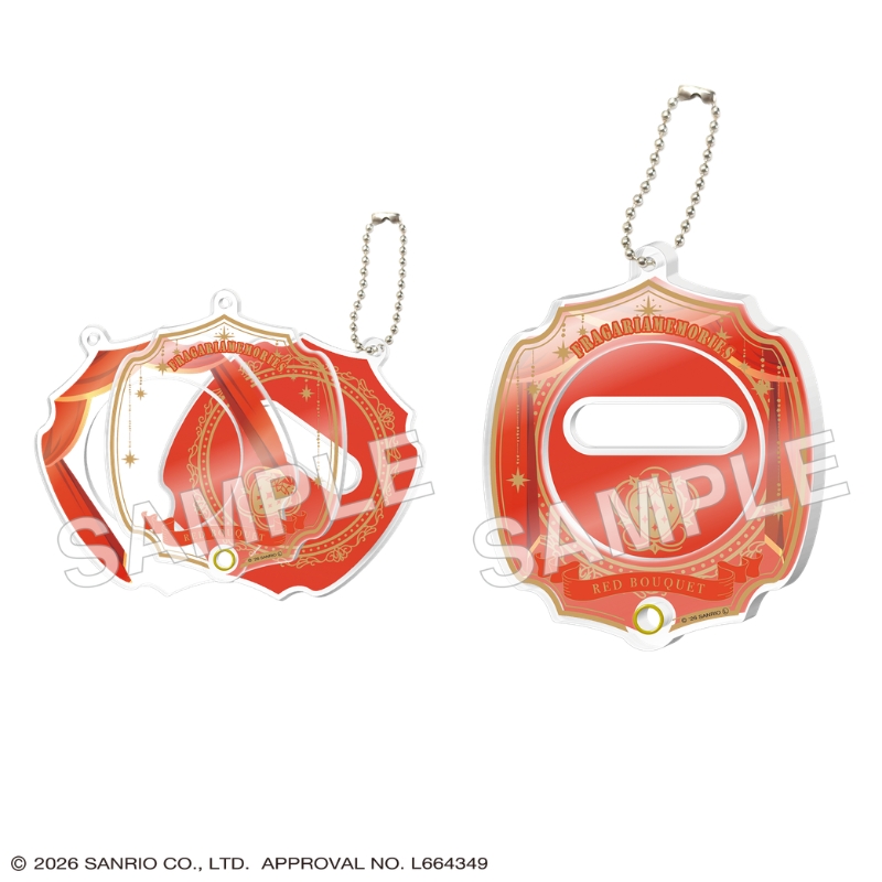 レッドブーケ缶バッジセット フラガリアメモリーズ キャラバッジコレクション(缶バッジ) RED