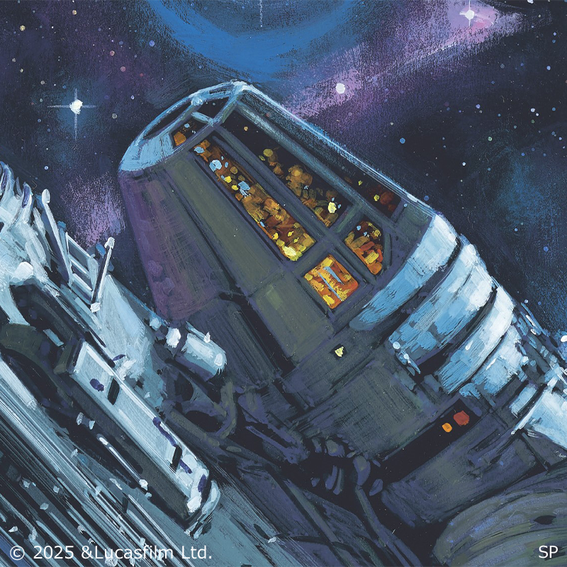 プリモアート＜ミレニアム・ファルコン＞（ハーフサイズ 額装）【FUN'S