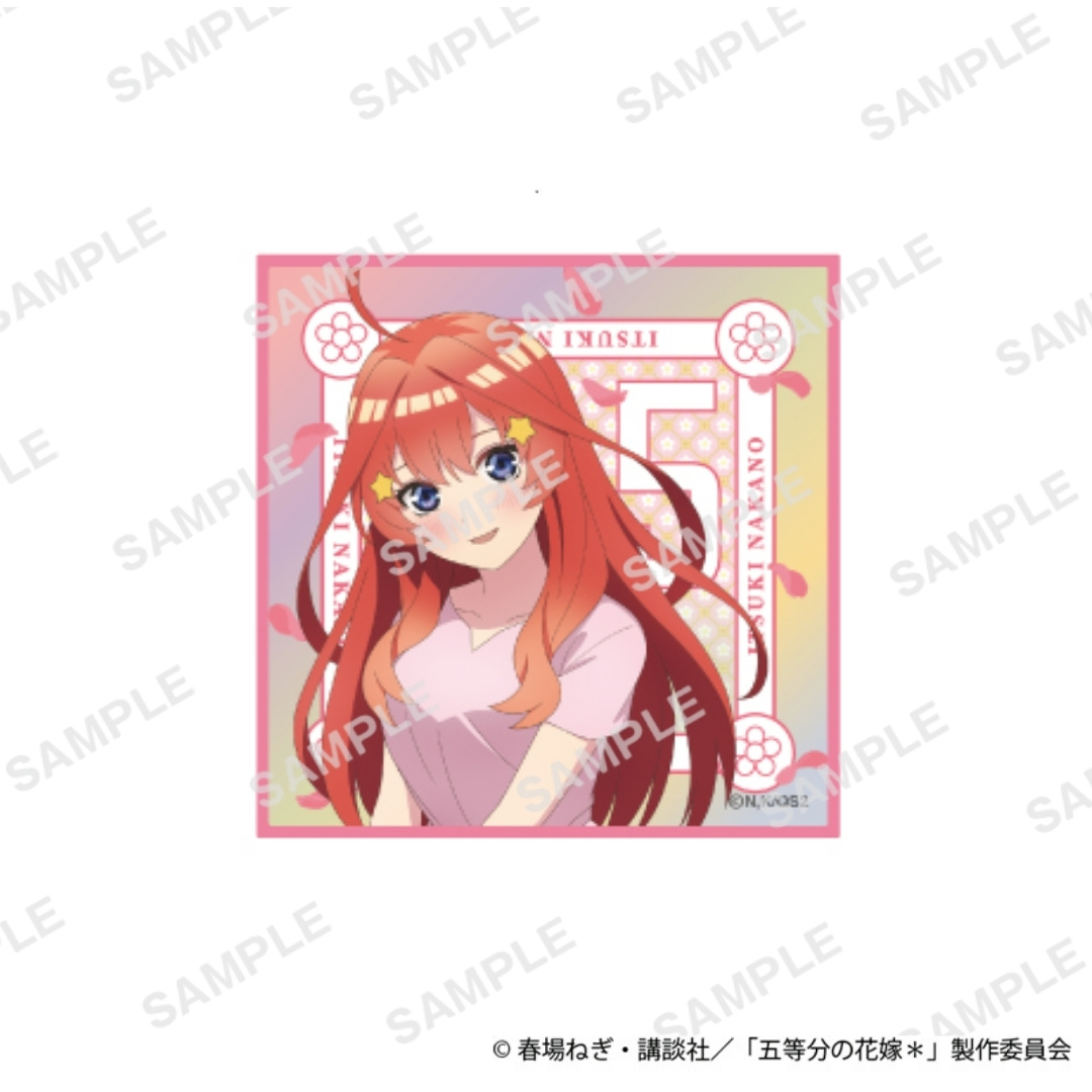 L*G様 五等分 中野五月 タオル A62 五等分の花嫁* マイクロファイバータオル 中野五月【FUN'S