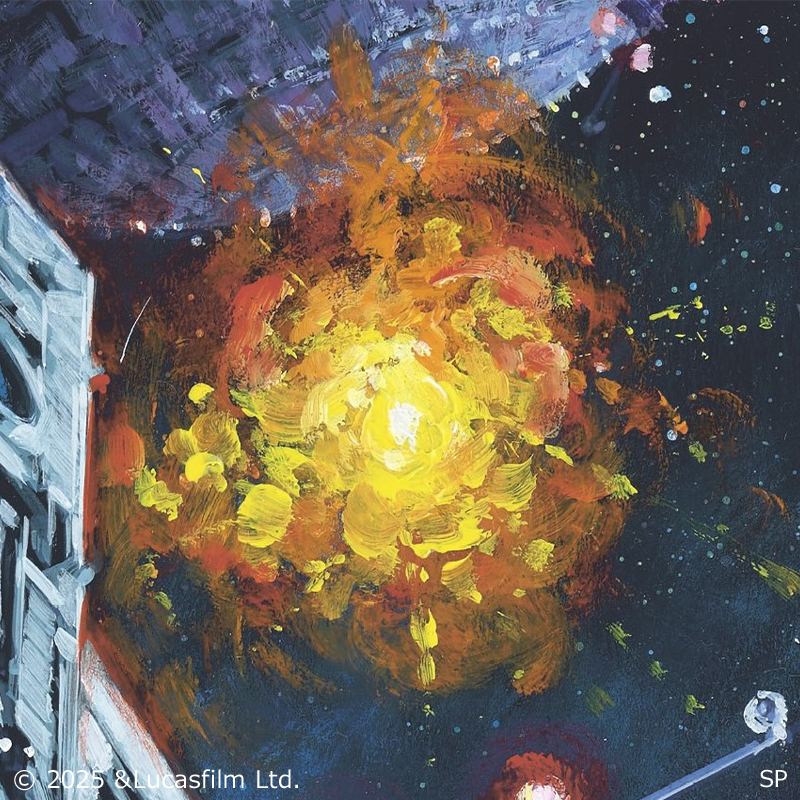 プリモアート＜ミレニアム・ファルコン＞（ハーフサイズ 額装）【FUN'S