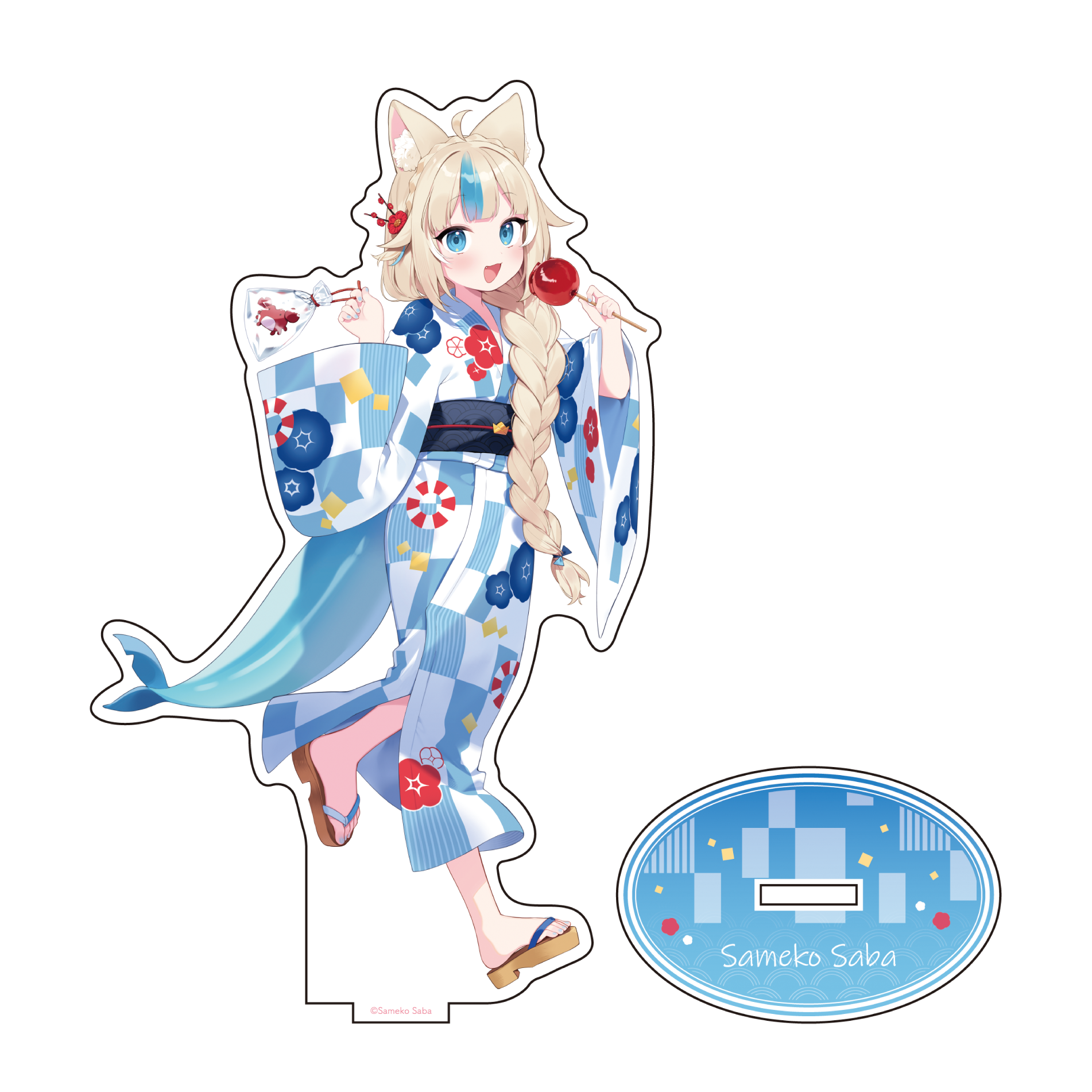 Acrylic Stand- Sameko Saba Yukata ver.【FUN'S PROJECT MALL】