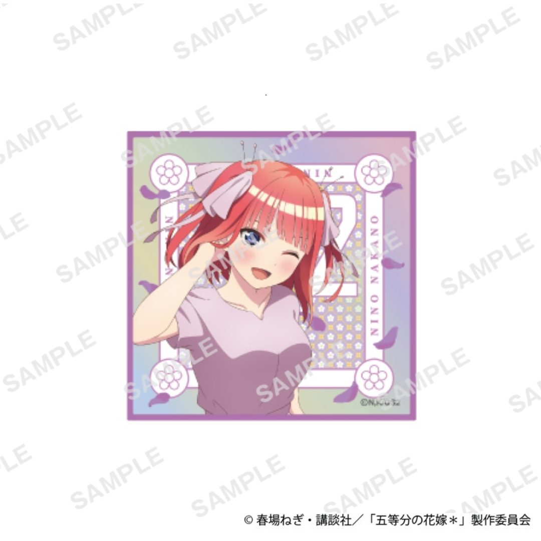 五等分の花嫁 RAFFLE ハワイ旅行くじ マイクロファイバータオル 中野 一花 五等分の花嫁 RAFFLE ハワイ旅行くじ マイクロファイバータオル