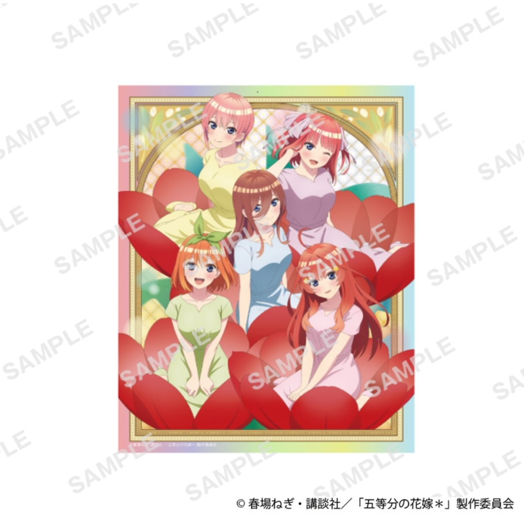 五等分の花嫁ff〜祝福の門出〜 キャンパスボード フルセット 一番くじ 五等分の花嫁∬ ～祝福の門出～｜一番くじ倶楽部