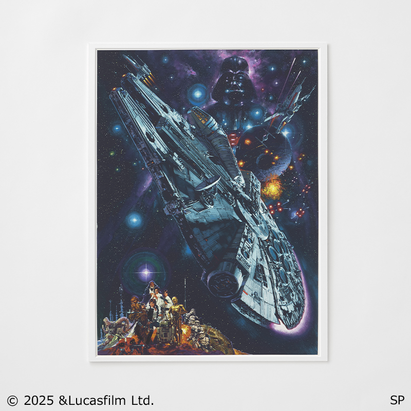 プリモアート＜ミレニアム・ファルコン＞（ハーフサイズ マット入れ