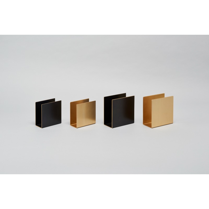 ブックエンド 黒S【FUN'S PROJECT MALL】