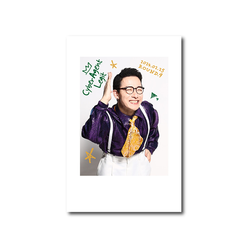 Dリーグ　cyberagent legit 地獄　リアルチェキ D.LEAGUE OFFICIAL SHOP】