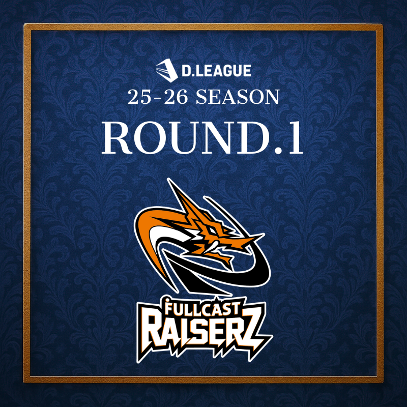 FULLCAST RAISERZ【D.LEAGUE OFFICIAL SHOP】