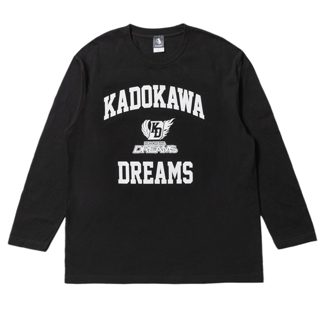 ロングTシャツ KADOKAWA DREAMS【D.LEAGUE OFFICIAL SHOP】
