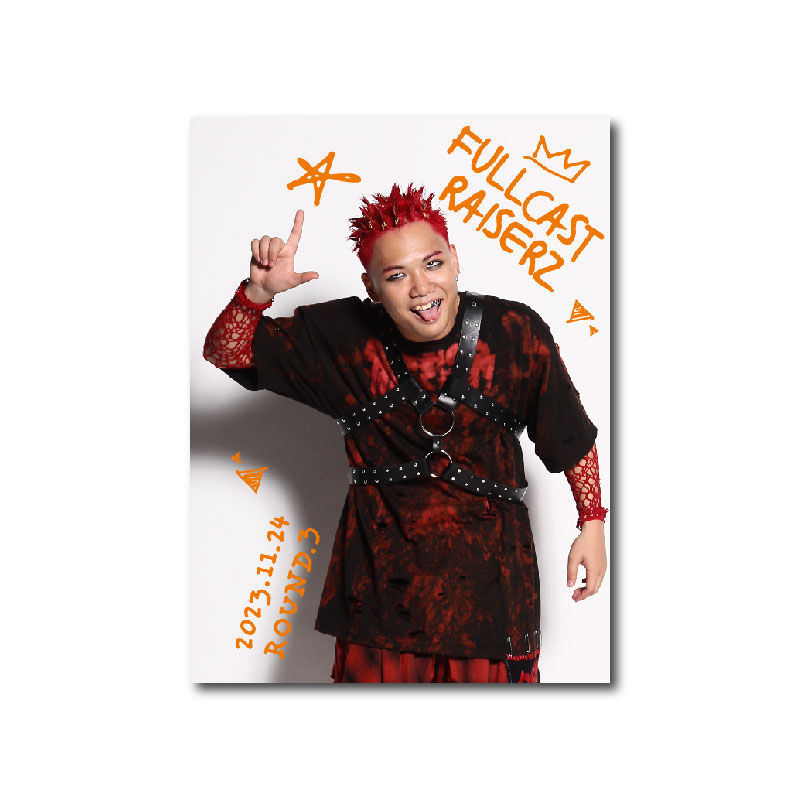 チェキ風 フォト FULLCAST RAISERZ （ROUND.3）【D.LEAGUE OFFICIAL SHOP】