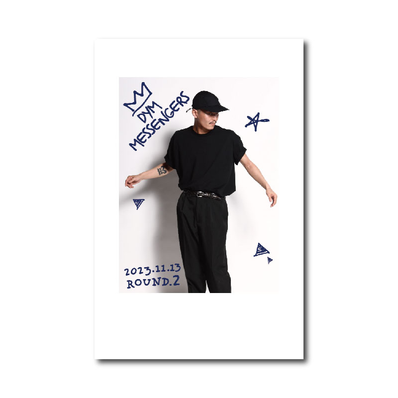 チェキ風フォトDYMMESSENGERS（ROUND.2）【D.LEAGUE OFFICIAL SHOP】