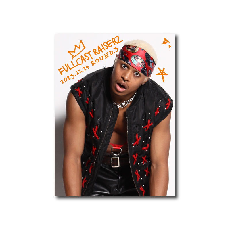 チェキ風 フォト FULLCAST RAISERZ （ROUND.3）【D.LEAGUE OFFICIAL SHOP】