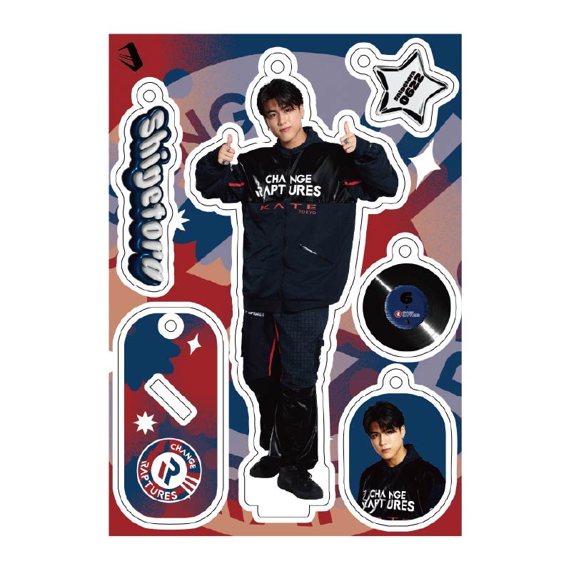 CHANGE RAPTURES オフィシャルグッズを販売中